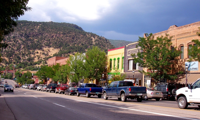 Glenwood Springs Colorado Downtown